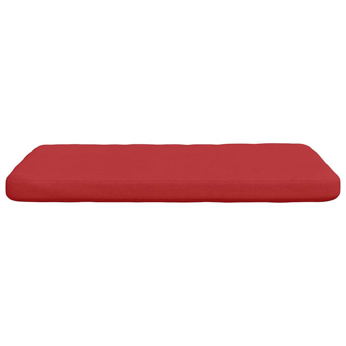Perne de Șezut 4 pcs Roșu 40 x 40 x 3 cm țesătură WALTI