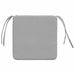 Perne de Șezut 4 pcs Gri nori 40 x 40 x 3 cm țesătură - WALTI WALTI