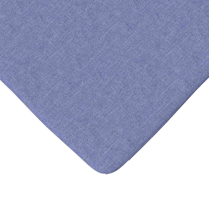 Perne de Șezut 4 pcs Albastru Jeans 40 x 40 x 3 cm țesătură - WALTI WALTI