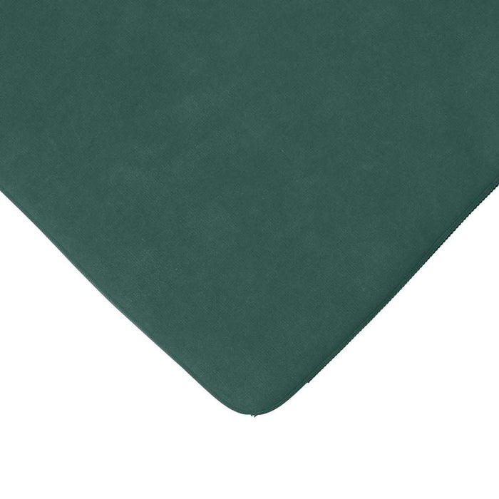 Perne de Șezut 4 pcs Verde închis 40 x 40 x 3 cm Catifea - WALTI WALTI