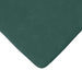 Perne de Șezut 4 pcs Verde închis 40 x 40 x 3 cm Catifea - WALTI WALTI