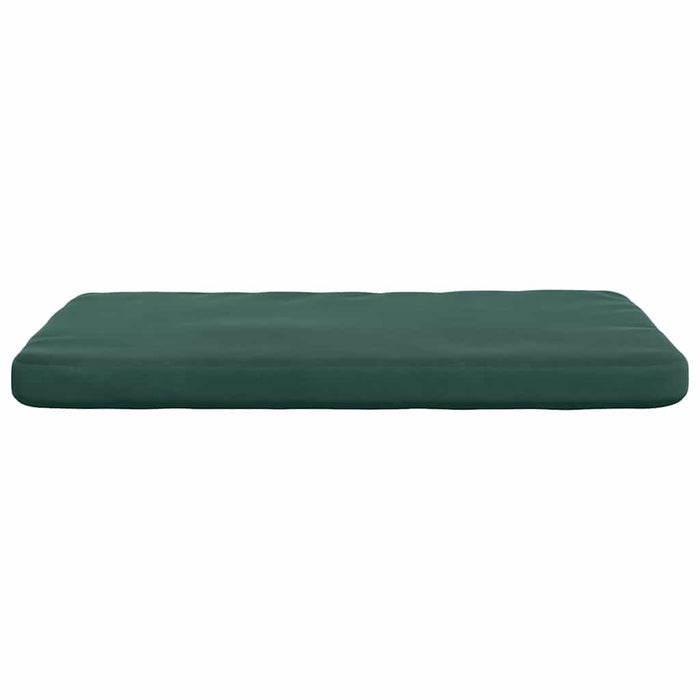 Perne de Șezut 4 pcs Verde închis 40 x 40 x 3 cm Catifea - WALTI WALTI