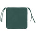 Perne de Șezut 4 pcs Verde închis 40 x 40 x 3 cm Catifea - WALTI WALTI