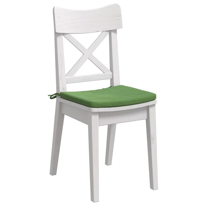 Perne de Șezut 4 pcs Verde deschis 40 x 40 x 3 cm Catifea - WALTI WALTI