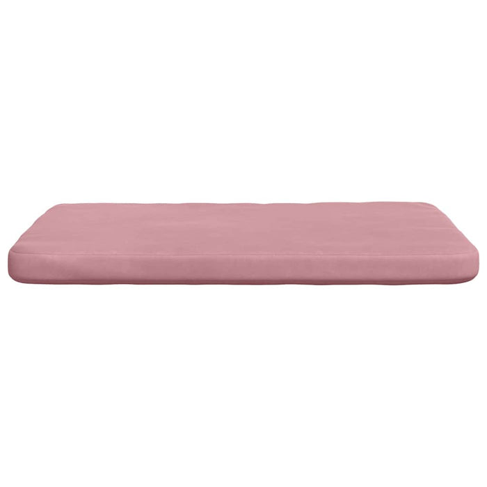 Perne de Șezut 4 pcs Roz 40 x 40 x 3 cm Catifea - WALTI WALTI