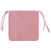 Perne de Șezut 4 pcs Roz 40 x 40 x 3 cm Catifea - WALTI WALTI