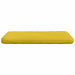Perne de Șezut 4 pcs Galben 40 x 40 x 3 cm Catifea - WALTI WALTI