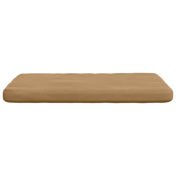 Perne de Șezut 4 pcs Maro 40 x 40 x 3 cm Catifea - WALTI WALTI