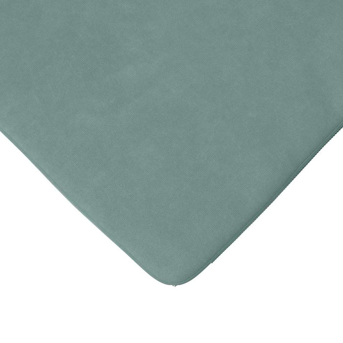 Perne de Șezut 4 pcs Verde Mării 40 x 40 x 3 cm Catifea WALTI