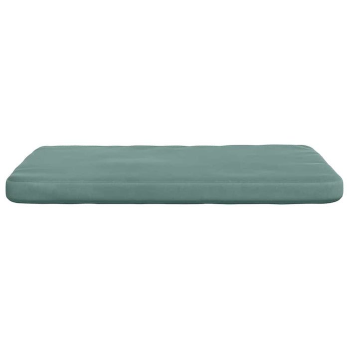 Perne de Șezut 4 pcs Verde Mării 40 x 40 x 3 cm Catifea WALTI