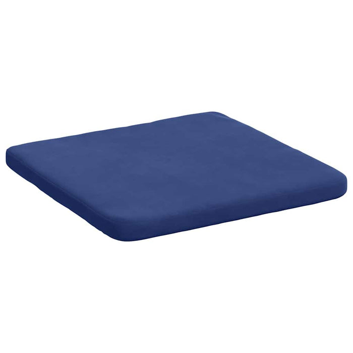 Perne de Șezut 4 pcs Albastru Poliție 40 x 40 x 3 cm Catifea - WALTI WALTI