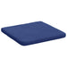 Perne de Șezut 4 pcs Albastru Poliție 40 x 40 x 3 cm Catifea - WALTI WALTI