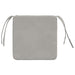 Perne de Șezut 4 pcs Gri deschis 40 x 40 x 3 cm - WALTI WALTI