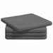 Perne de Șezut 4 pcs Gri închis 40 x 40 x 3 cm - WALTI WALTI