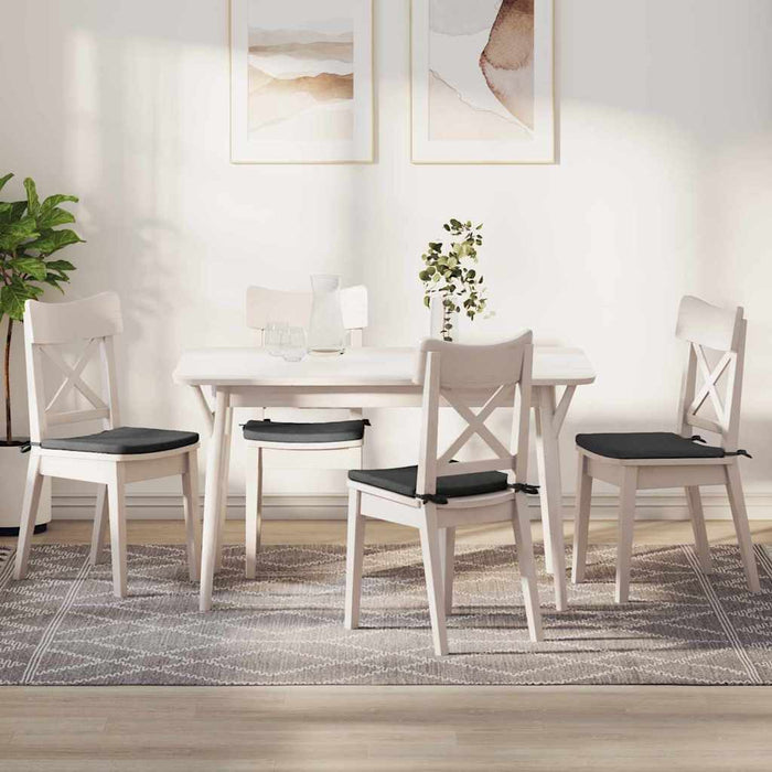 Perne de Șezut 4 pcs Gri închis 40 x 40 x 3 cm - WALTI WALTI