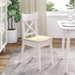 Perne de Șezut 4 pcs Crem 40 x 40 x 3 cm Țesătură din corduroy - WALTI WALTI