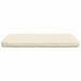 Perne de Șezut 4 pcs Crem 40 x 40 x 3 cm Țesătură din corduroy - WALTI WALTI
