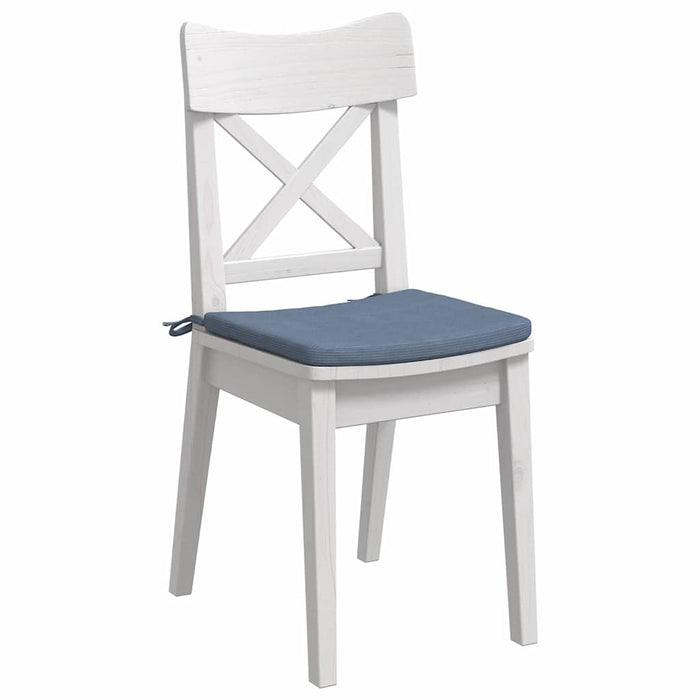 Perne de Șezut 4 pcs albastru 40 x 40 x 3 cm WALTI