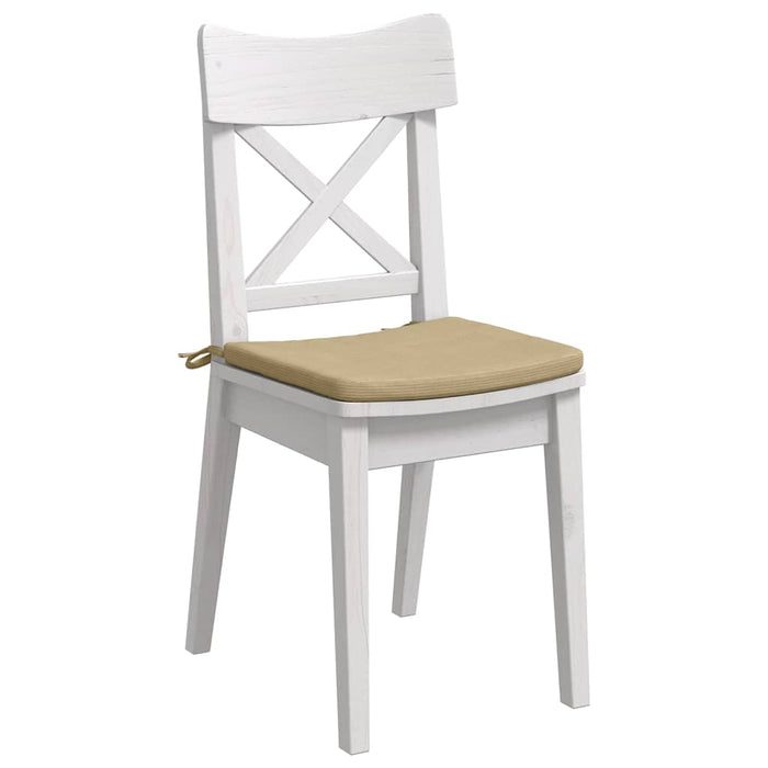 Perne de Șezut 4 pcs Gri Verde 40 x 40 x 3 cm - WALTI WALTI