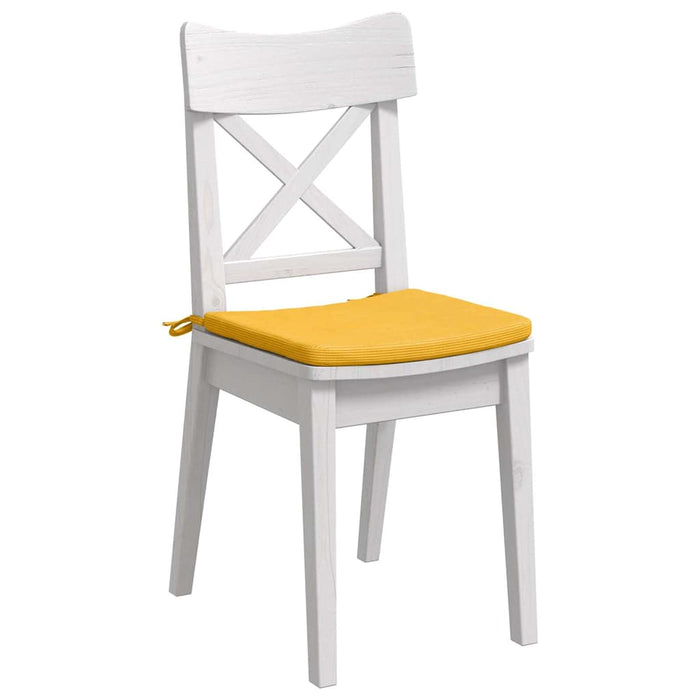 Perne de Șezut 4 pcs Galben Deschis 40 x 40 x 3 cm - WALTI WALTI