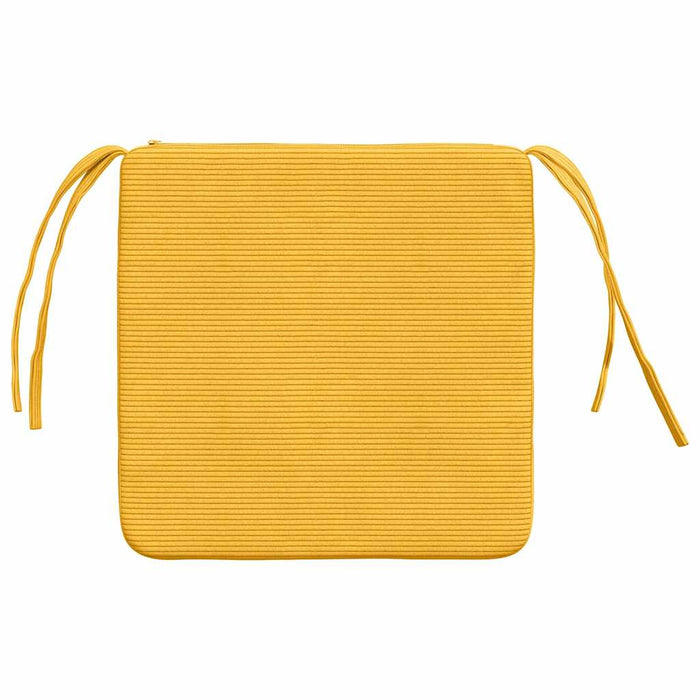 Perne de Șezut 4 pcs Galben Deschis 40 x 40 x 3 cm - WALTI WALTI