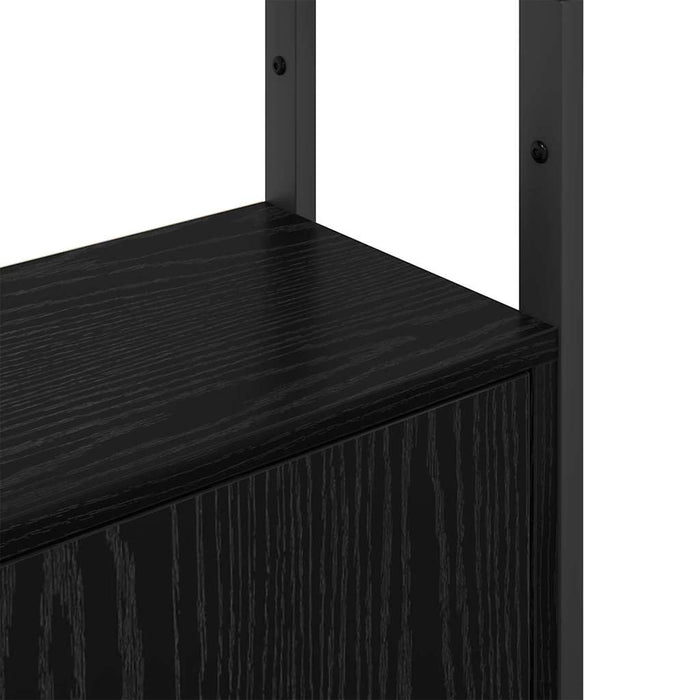Dulap pentru cărți Stejar Negru 40 x 24 x 161 cm Lemn compozit - WALTI WALTI