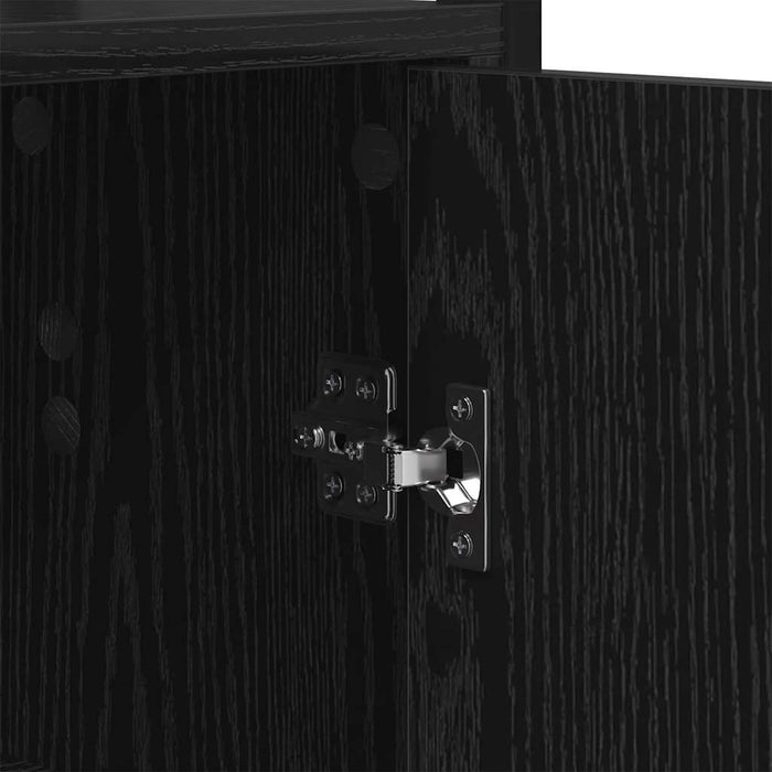 Dulap pentru cărți Stejar Negru 40 x 24 x 161 cm Lemn compozit - WALTI WALTI