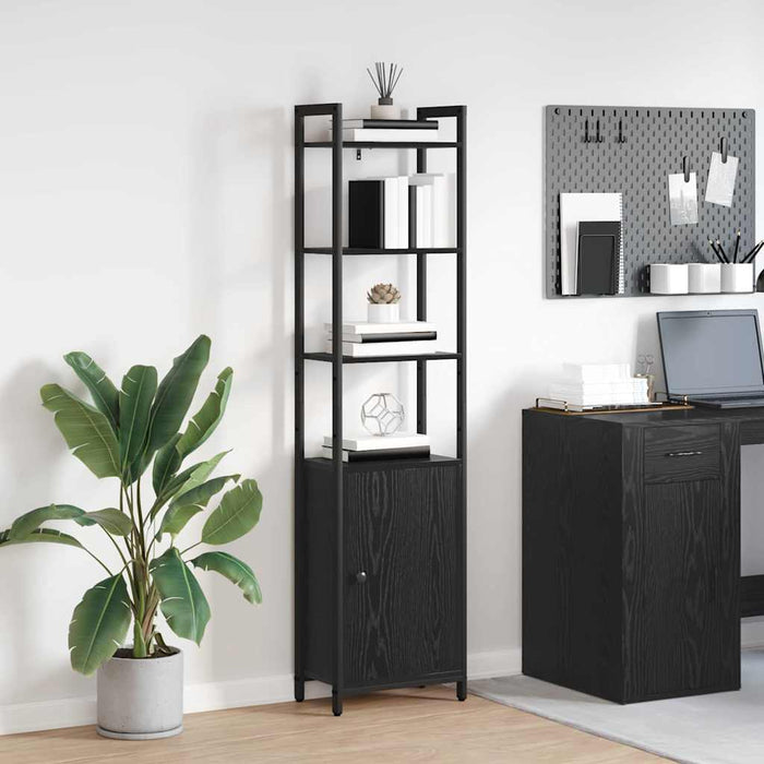 Dulap pentru cărți Stejar Negru 40 x 24 x 161 cm Lemn compozit - WALTI WALTI