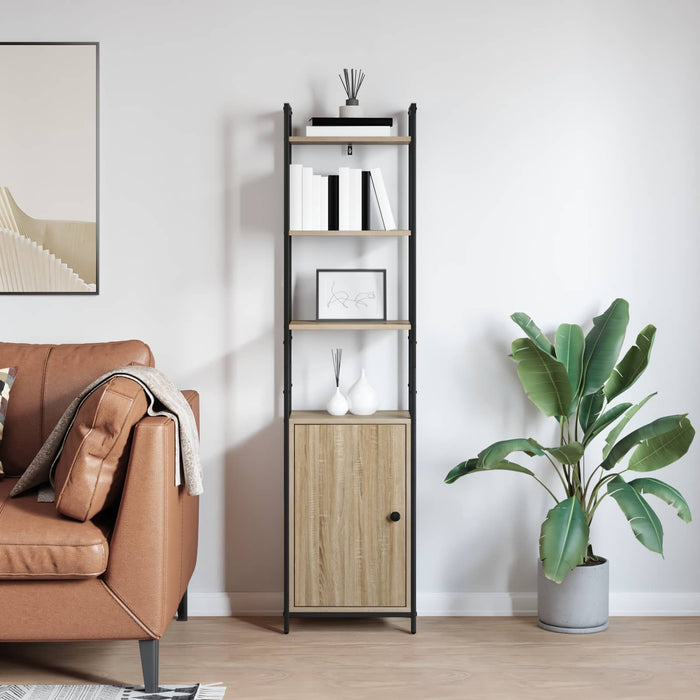 Dulap pentru cărți Stejar Sonoma 40 x 24 x 161 cm Lemn compozit - WALTI WALTI