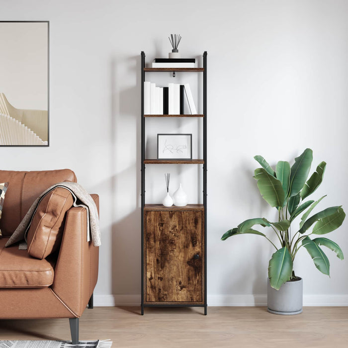Dulap pentru cărți Stejar fumuriu 40 x 24 x 161 cm - WALTI WALTI