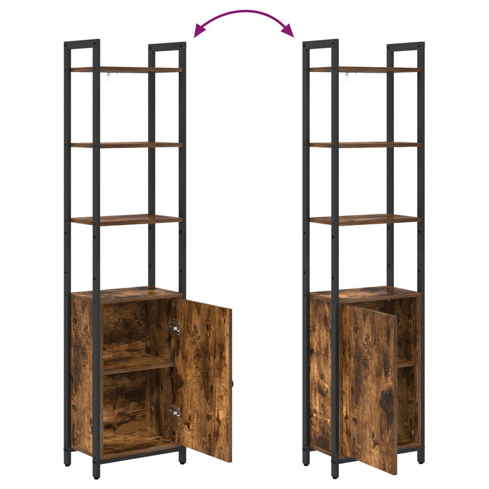 Dulap pentru cărți Stejar fumuriu 40 x 24 x 161 cm - WALTI WALTI