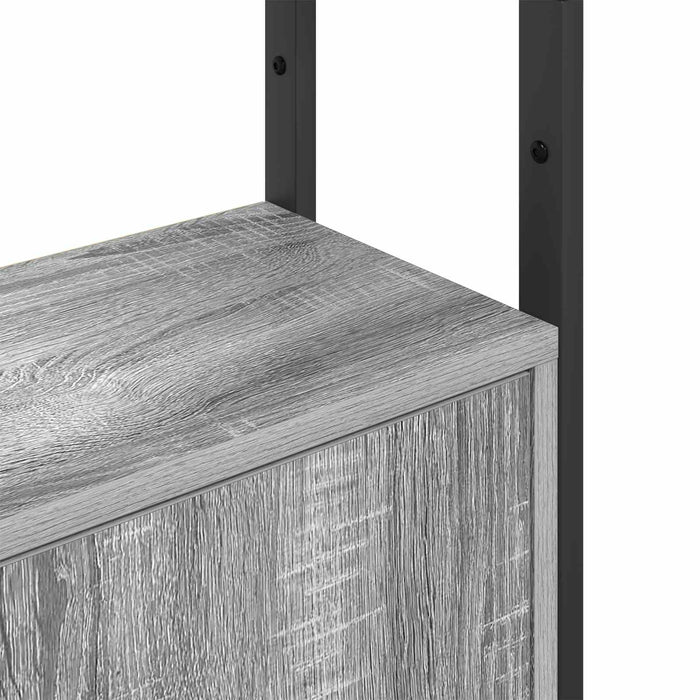 Dulap pentru cărți Gri Sonoma 40 x 24 x 161 cm Lemn compozit - WALTI WALTI