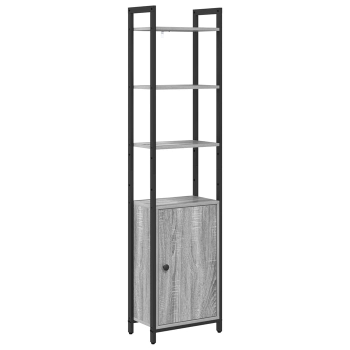 Dulap pentru cărți Gri Sonoma 40 x 24 x 161 cm Lemn compozit - WALTI WALTI