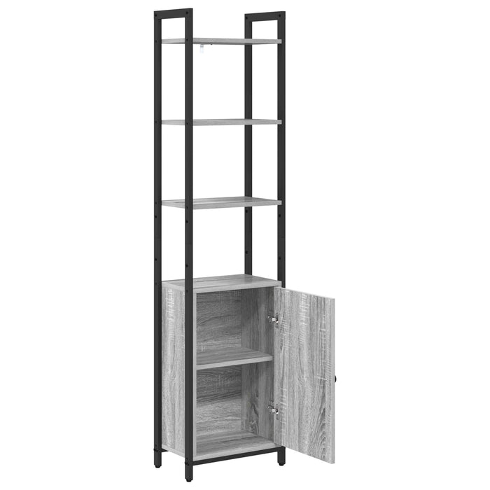 Dulap pentru cărți Gri Sonoma 40 x 24 x 161 cm Lemn compozit - WALTI WALTI