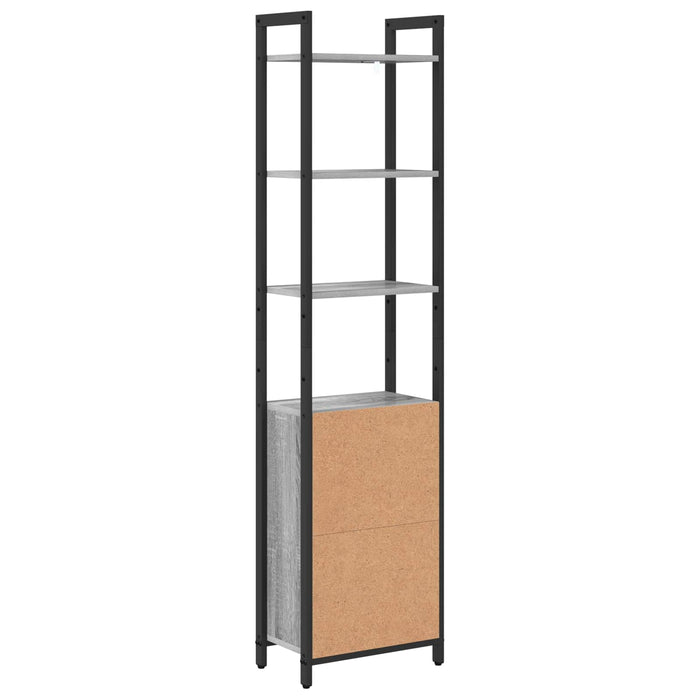Dulap pentru cărți Gri Sonoma 40 x 24 x 161 cm Lemn compozit - WALTI WALTI