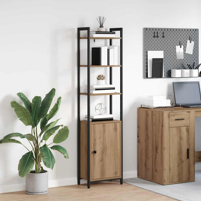 Dulap pentru cărți Stejar Artizanal 40 x 24 x 161 cm - WALTI WALTI