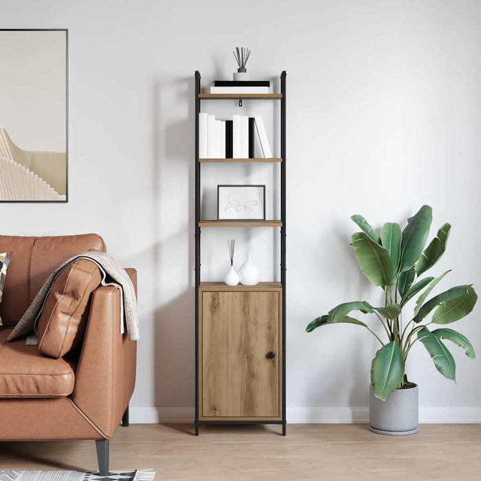 Dulap pentru cărți Stejar Artizanal 40 x 24 x 161 cm - WALTI WALTI