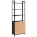 Dulap pentru cărți Stejar Negru 60 x 24 x 161 cm Lemn compozit - WALTI WALTI