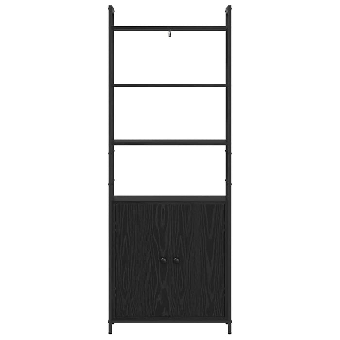 Dulap pentru cărți Stejar Negru 60 x 24 x 161 cm Lemn compozit - WALTI WALTI