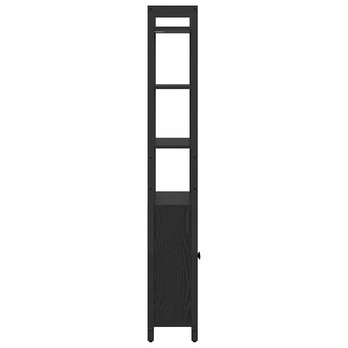 Dulap pentru cărți Stejar Negru 60 x 24 x 161 cm Lemn compozit - WALTI WALTI