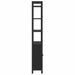 Dulap pentru cărți Stejar Negru 60 x 24 x 161 cm Lemn compozit - WALTI WALTI