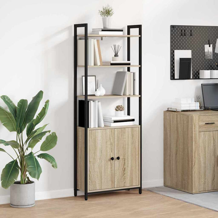 Dulap pentru cărți Stejar Sonoma 60 x 24 x 161 cm Lemn compozit - WALTI WALTI