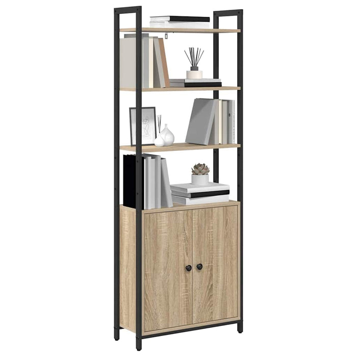 Dulap pentru cărți Stejar Sonoma 60 x 24 x 161 cm Lemn compozit - WALTI WALTI