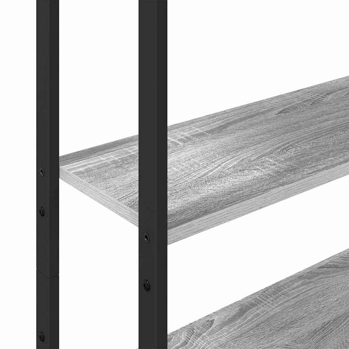 Dulap pentru cărți Gri Sonoma 60 x 24 x 161 cm Lemn compozit - WALTI WALTI
