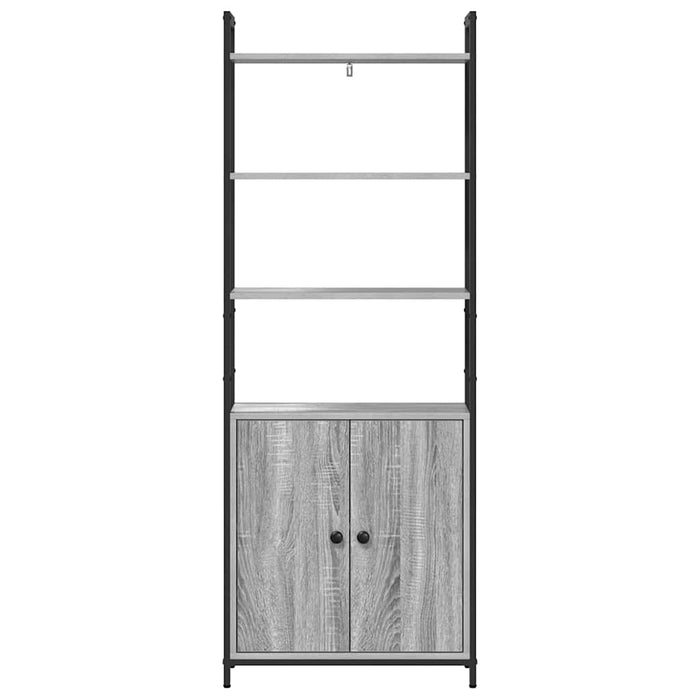 Dulap pentru cărți Gri Sonoma 60 x 24 x 161 cm Lemn compozit - WALTI WALTI