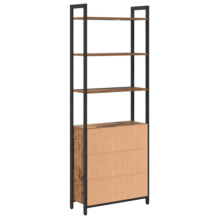 Dulap pentru cărți Lemn Vechi 60 x 24 x 161 cm Lemn compozit - WALTI WALTI