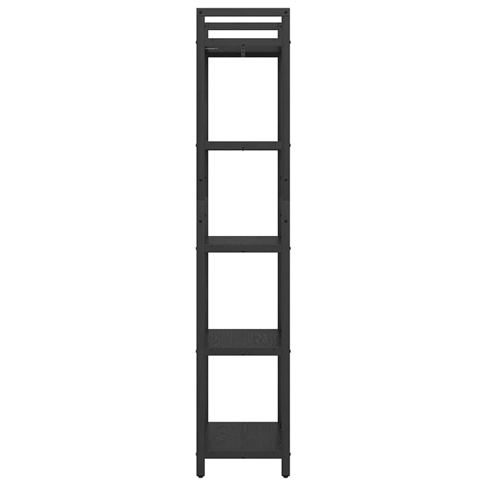 Raft pentru cărți Stejar Negru 56 x 34 x 171 cm Lemn compozit - WALTI WALTI