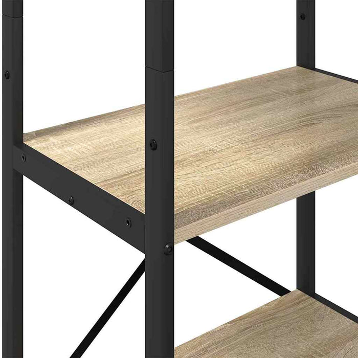 Raft pentru cărți Stejar Sonoma 56 x 34 x 171 cm Lemn compozit - WALTI WALTI