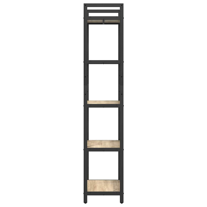 Raft pentru cărți Stejar Sonoma 56 x 34 x 171 cm Lemn compozit - WALTI WALTI