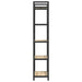 Raft pentru cărți Stejar Sonoma 56 x 34 x 171 cm Lemn compozit - WALTI WALTI